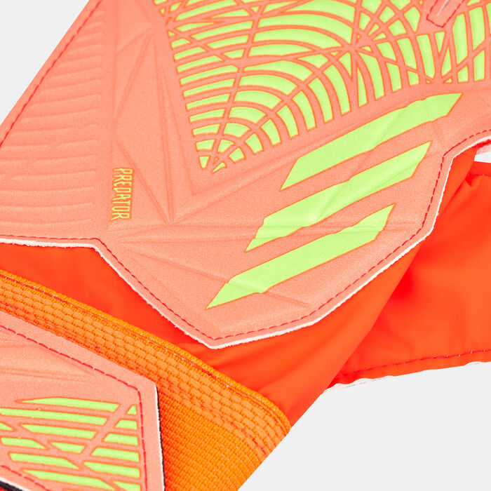 adidas Men's Predator Edge Training Gloves Red adidas Men's Predator Edge Training Gloves Red image number 2