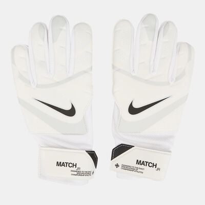Nike Kids' Match Football Goalkeeper Gloves White