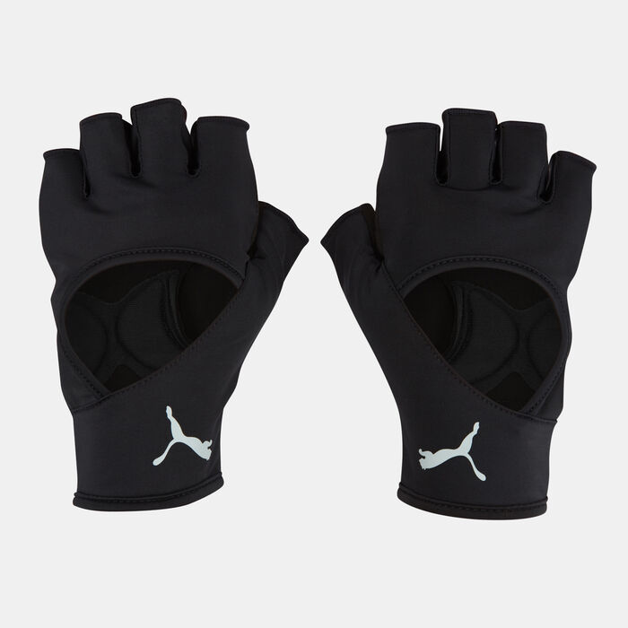 PUMA Men's Essential Training Gloves Black PUMA Men's Essential Training Gloves Black image number 0