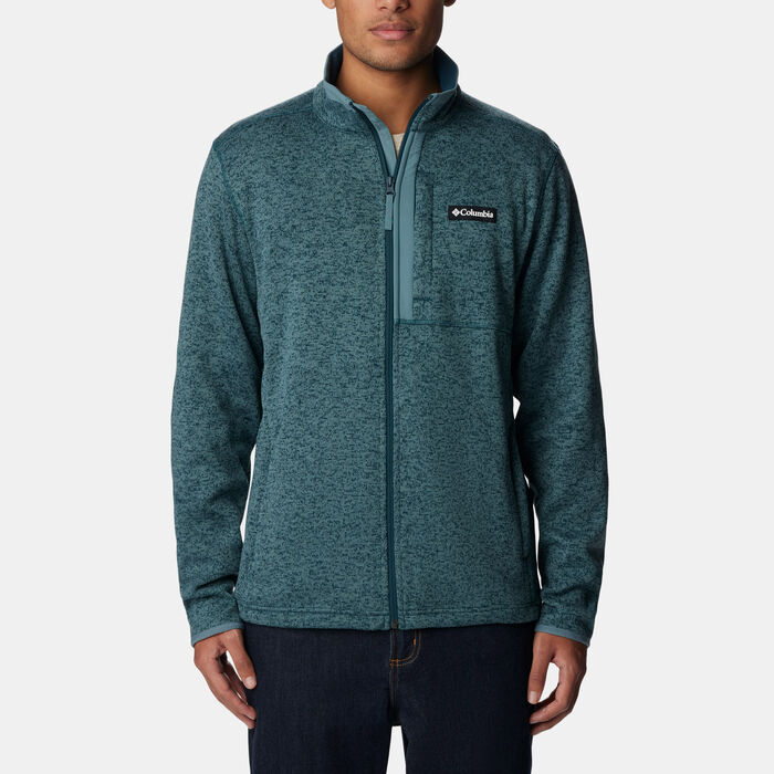 Columbia Men's Sweater Weather™ Full Zip Jacket Blue image number 0