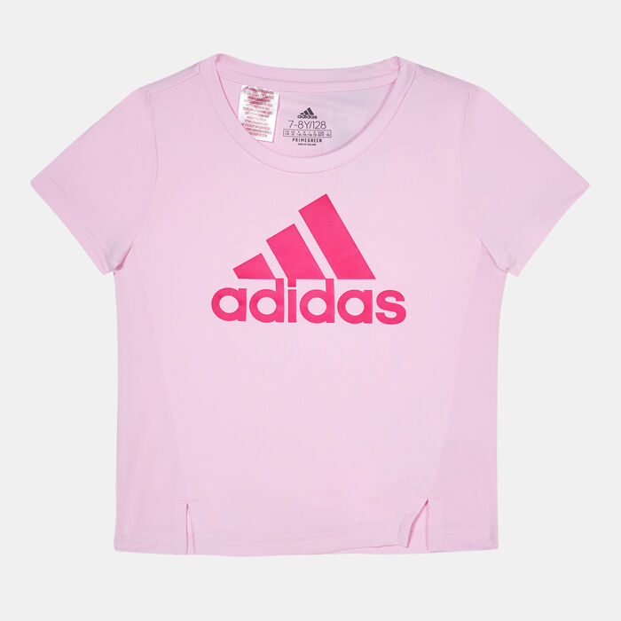 adidas Kids' Designed To Move T-Shirt Pink adidas Kids' Designed To Move T-Shirt Pink image number 0
