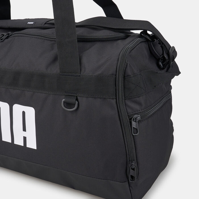 PUMA Men's Challenger Medium Duffel Bag Black PUMA Men's Challenger Medium Duffel Bag Black image number 3