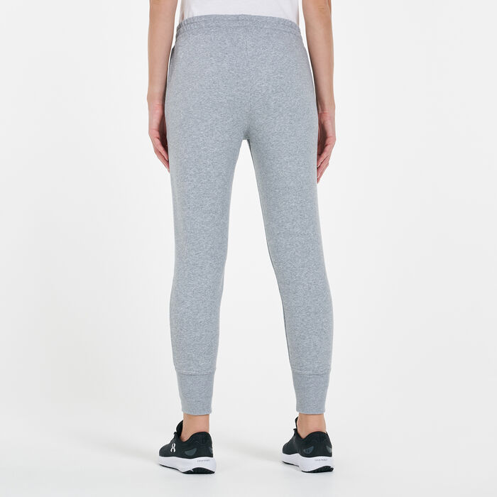 Under Armour Women's UA Rival Fleece Sweatpants Grey Under Armour Women's UA Rival Fleece Sweatpants Grey image number 1