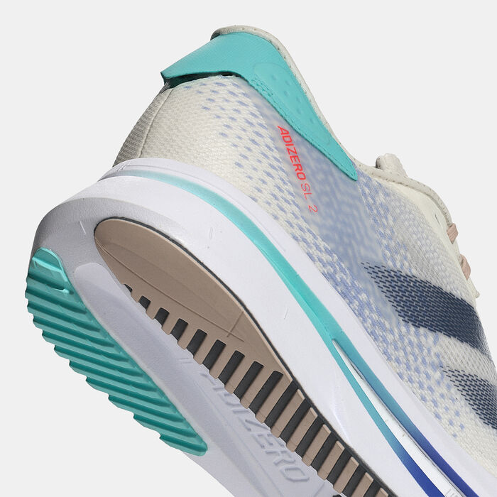 adidas Men's Adizero SL2 Running Shoes White adidas Men's Adizero SL2 Running Shoes White image number 5