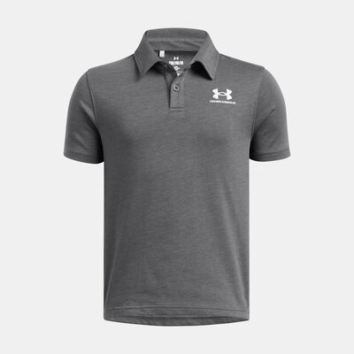 Under Armour Kids' Icon Polo Shirt Grey