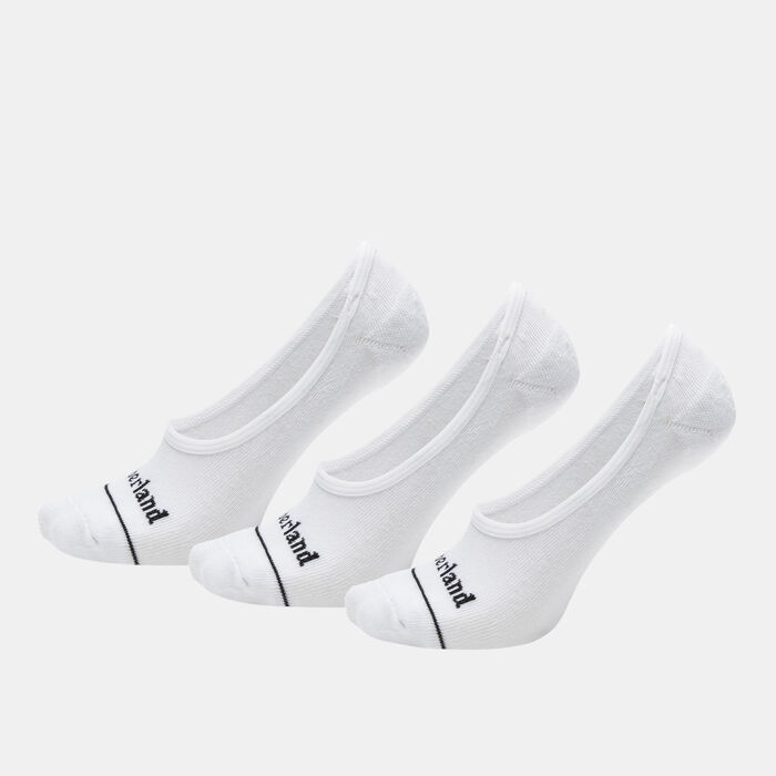 Timberland Men's Invisible Liner Socks (3 Pack) White Timberland Men's Invisible Liner Socks (3 Pack) White image number 0