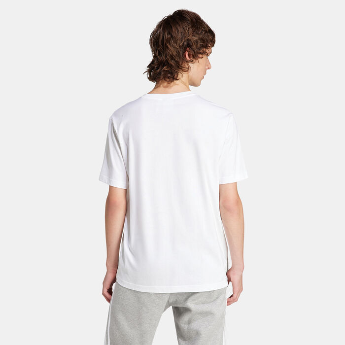 adidas Originals Men's Classic Monogram Graphic T-Shirt White adidas Originals Men's Classic Monogram Graphic T-Shirt White image number 1