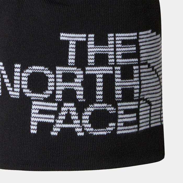 The North Face Reversible Highline Beanie Grey The North Face Reversible Highline Beanie Grey image number 1