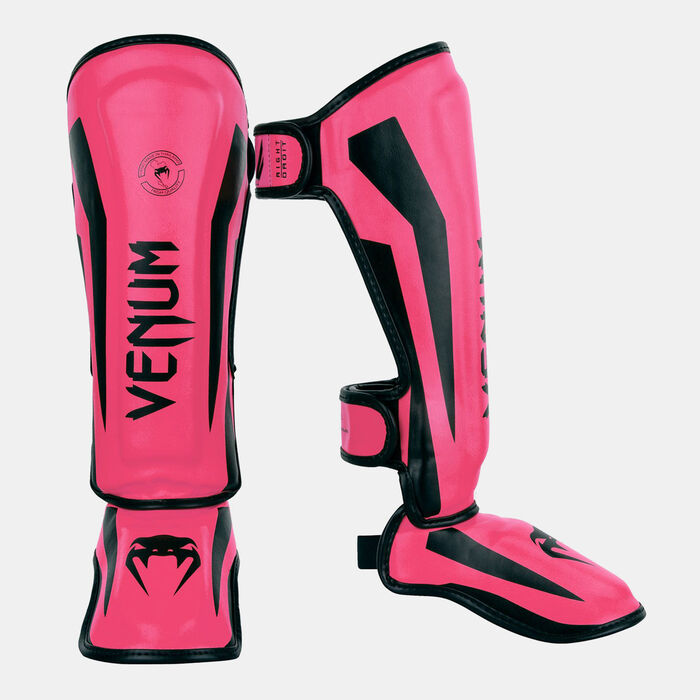 Venum Kids' Elite Shin Guards Pink image number 0