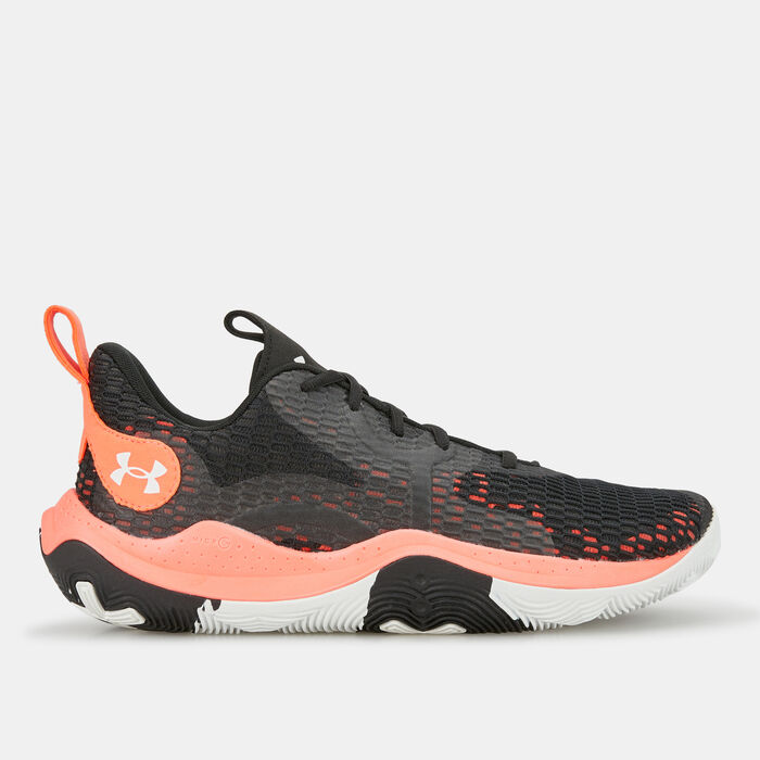 Under Armour UA Spawn 3 Basketball Shoe Black Under Armour UA Spawn 3 Basketball Shoe Black image number 0