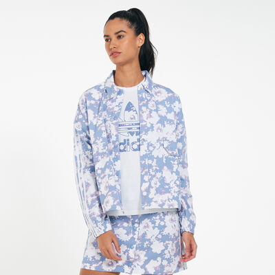 adidas Women's Allover Print Track Jacket Multi