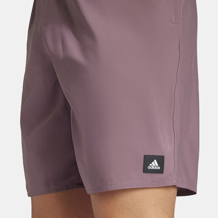 adidas Men's Solid CLX Swimming Shorts Black adidas Men's Solid CLX Swimming Shorts Black image number 3