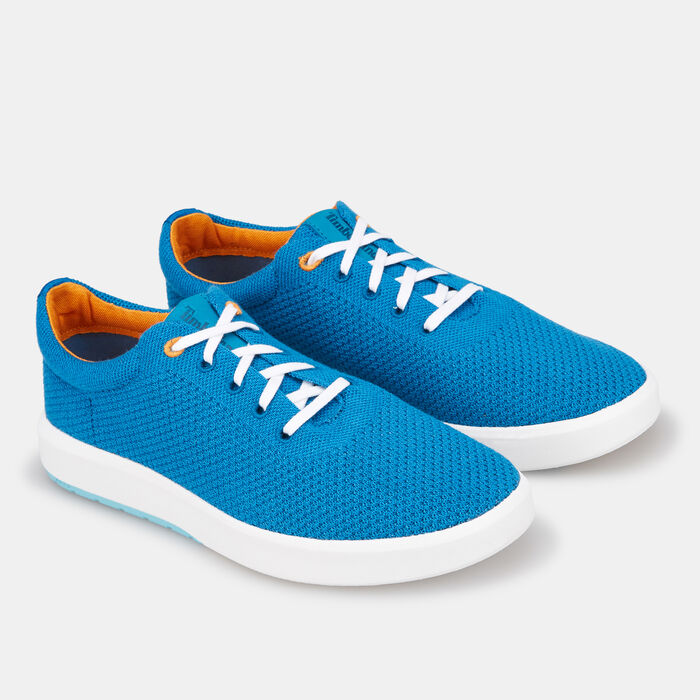 Timberland Men's Truecloud EK+ Knit Oxford Shoe Blue Timberland Men's Truecloud EK+ Knit Oxford Shoe Blue image number 1