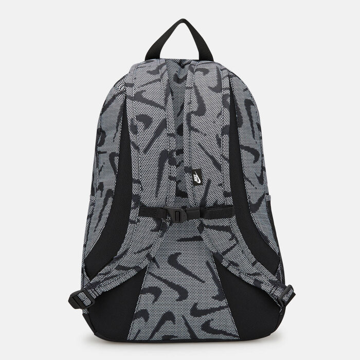 Nike Lenti Swoosh Print Hayward Backpack Grey image number 1