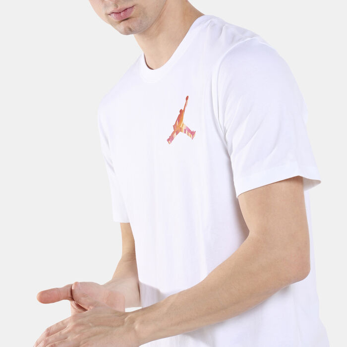 Jordan Men's Jumpman 3D T-Shirt White Jordan Men's Jumpman 3D T-Shirt White image number 3