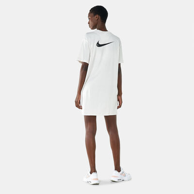 Nike Women's Sportswear Swoosh Dress White