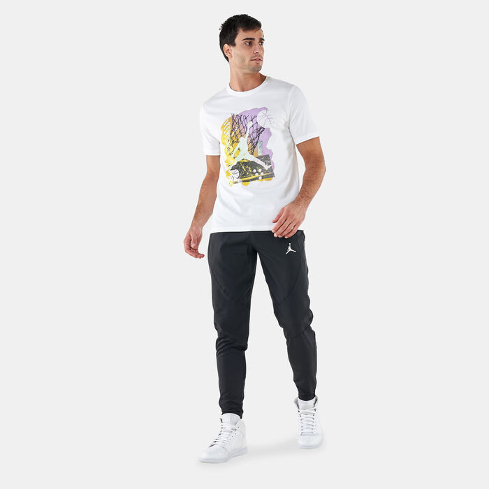 Jordan Men's Brand Graphic T-Shirt White Jordan Men's Brand Graphic T-Shirt White image number 2