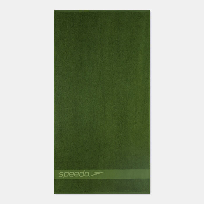 Speedo Speedo Border Towel Green image number 0