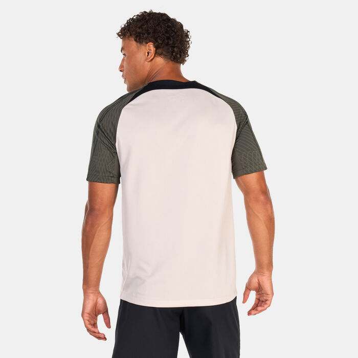Nike Men's F.C. Barcelona Dri-FIT Strike Football Top Ivory Nike Men's F.C. Barcelona Dri-FIT Strike Football Top Ivory image number 1