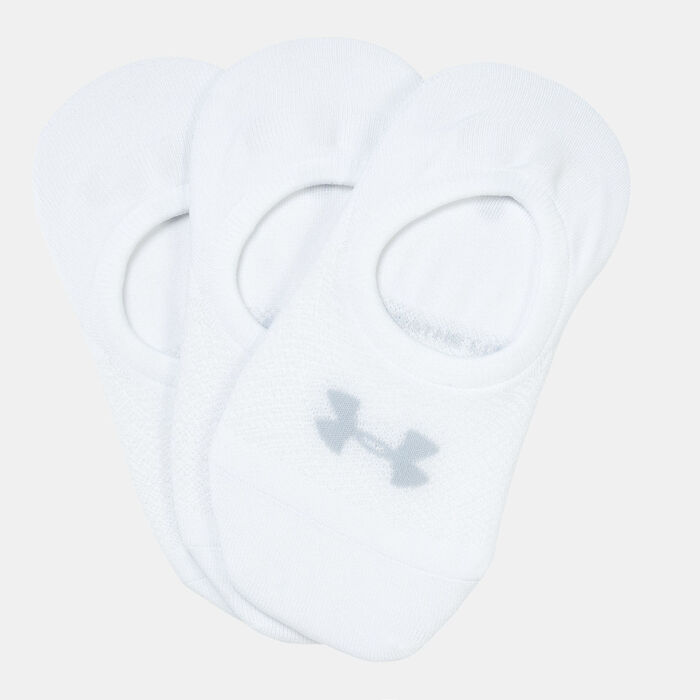 Under Armour Women's UA Breathe Lite Ultra Low Liner Socks (3 Pack) White Under Armour Women's UA Breathe Lite Ultra Low Liner Socks (3 Pack) White image number 0