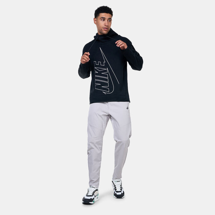 Nike Men's Tech Fleece Pullover Hoodie Black Nike Men's Tech Fleece Pullover Hoodie Black image number 2