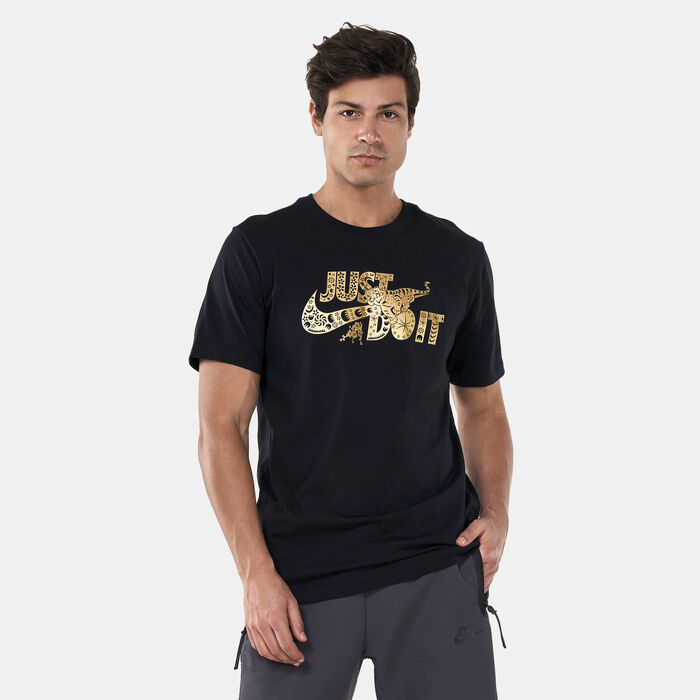 Nike Men's Just Do It Basketball T-Shirt Black Nike Men's Just Do It Basketball T-Shirt Black image number 0