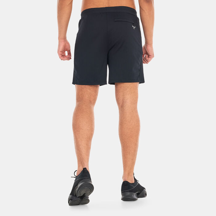 SQUATWOLF Men's Statement Ribbed Flex Shorts Black SQUATWOLF Men's Statement Ribbed Flex Shorts Black image number 1