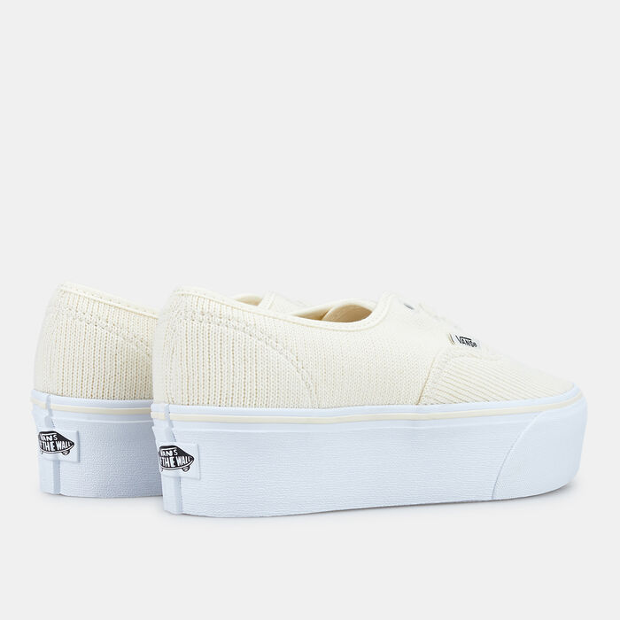 Vans Authentic Stackform Unisex Shoe Ivory Vans Authentic Stackform Unisex Shoe Ivory image number 2