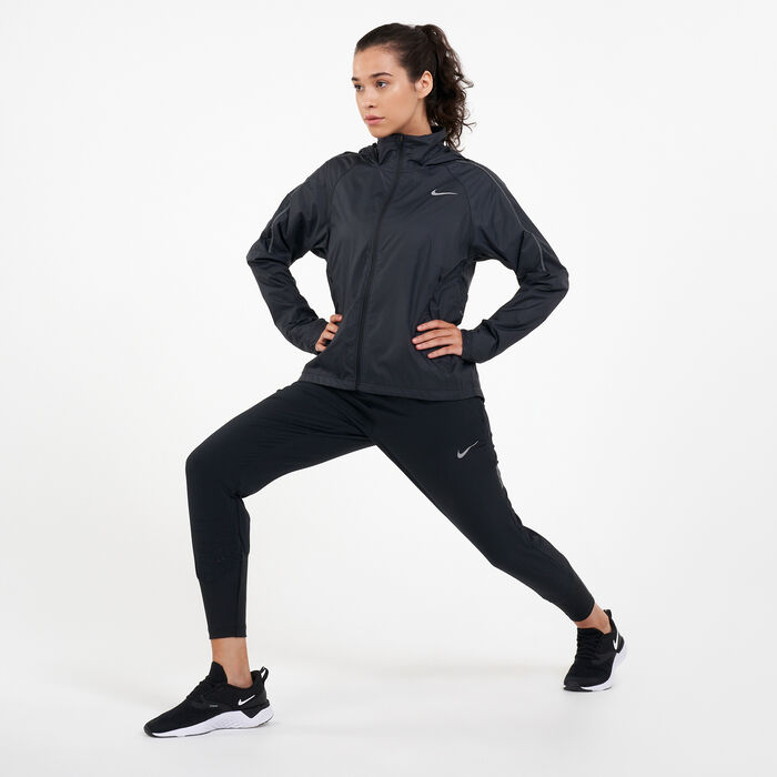 Nike Women's Shield Jacket Black image number 2