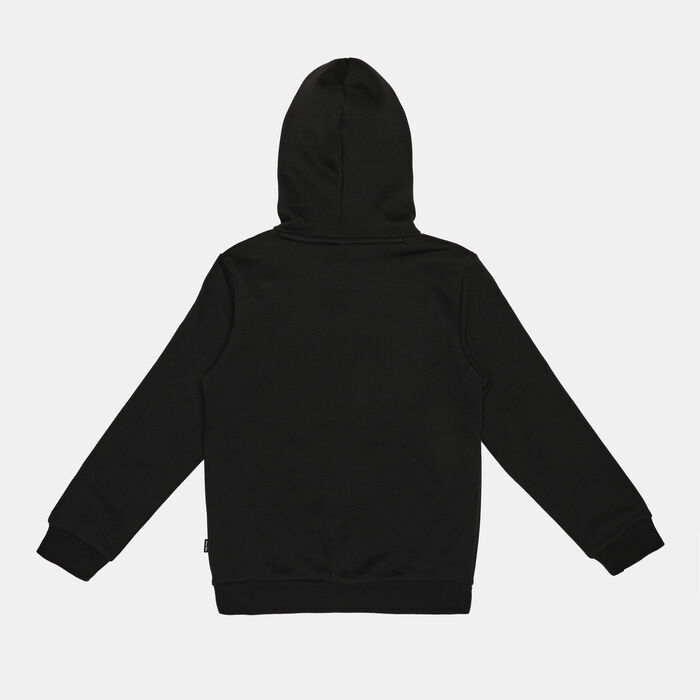 PUMA Kids' Essentials+ Two-Tone Big Logo Hoodie Black PUMA Kids' Essentials+ Two-Tone Big Logo Hoodie Black image number 1