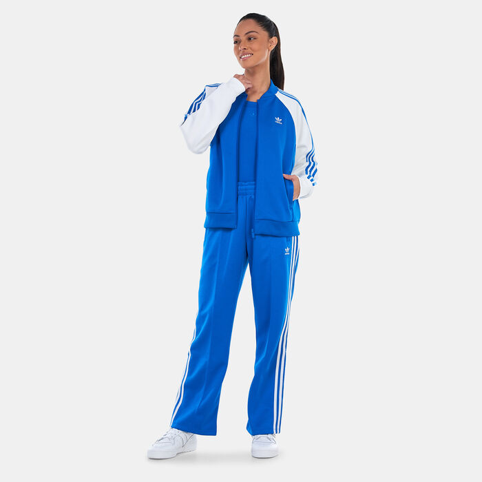 adidas Originals Women's Classics Oversized SST Track Top Blue image number 2