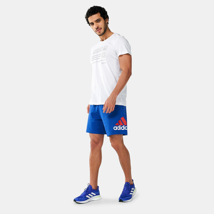 adidas Men's Essentials Logo Shorts White adidas Men's Essentials Logo Shorts White image number 2