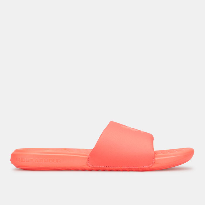Under Armour Women's Ansa Fixed Slides Red Under Armour Women's Ansa Fixed Slides Red image number 1