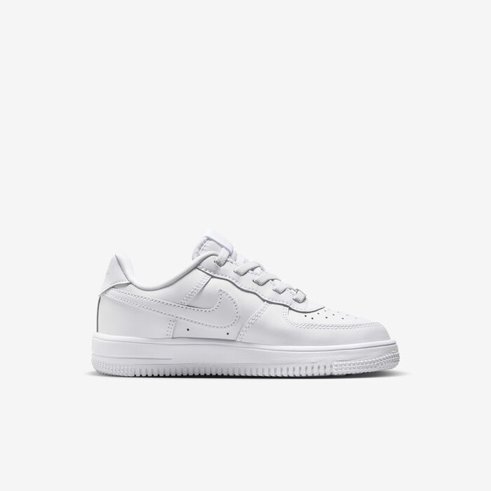 Nike Kids' Force 1 Low EasyOn Shoes White Nike Kids' Force 1 Low EasyOn Shoes White image number 2