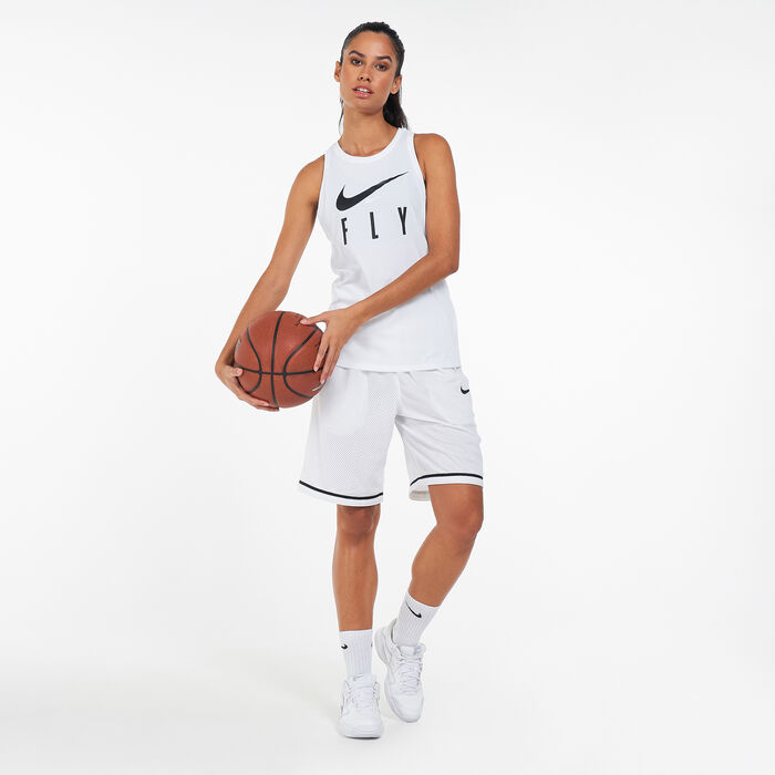 Nike Women's Dri-FIT Swoosh Fly Tank Top White image number 2