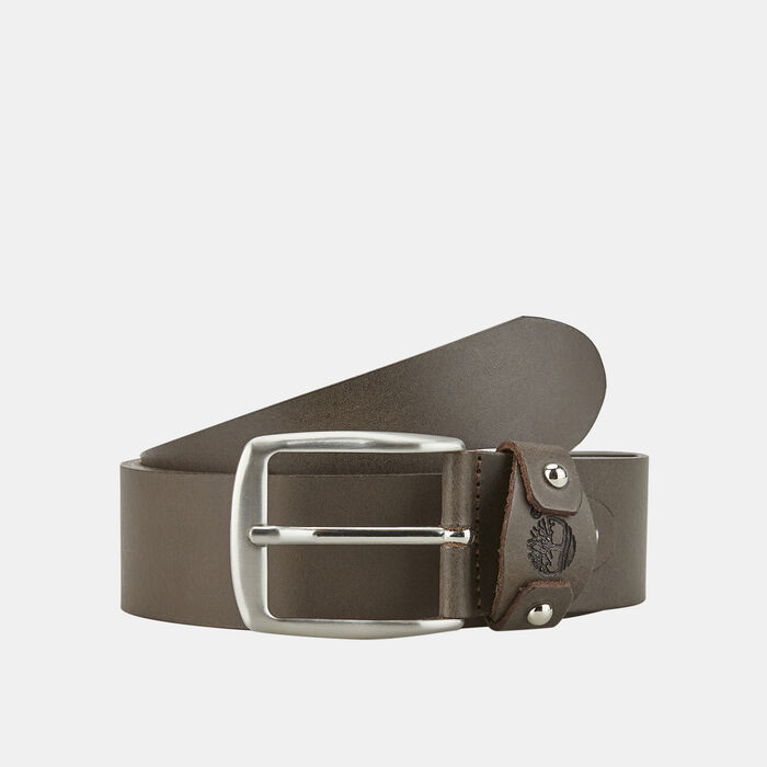 Timberland Men's Leather Belt Brown image number 0