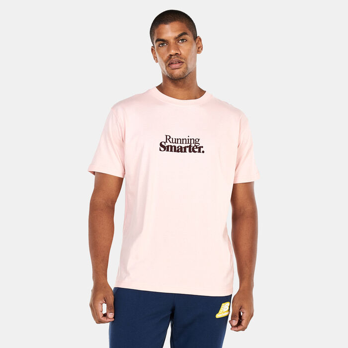 New Balance Men's NB Athletics 70s Run Graphic T-Shirt Pink New Balance Men's NB Athletics 70s Run Graphic T-Shirt Pink image number 0