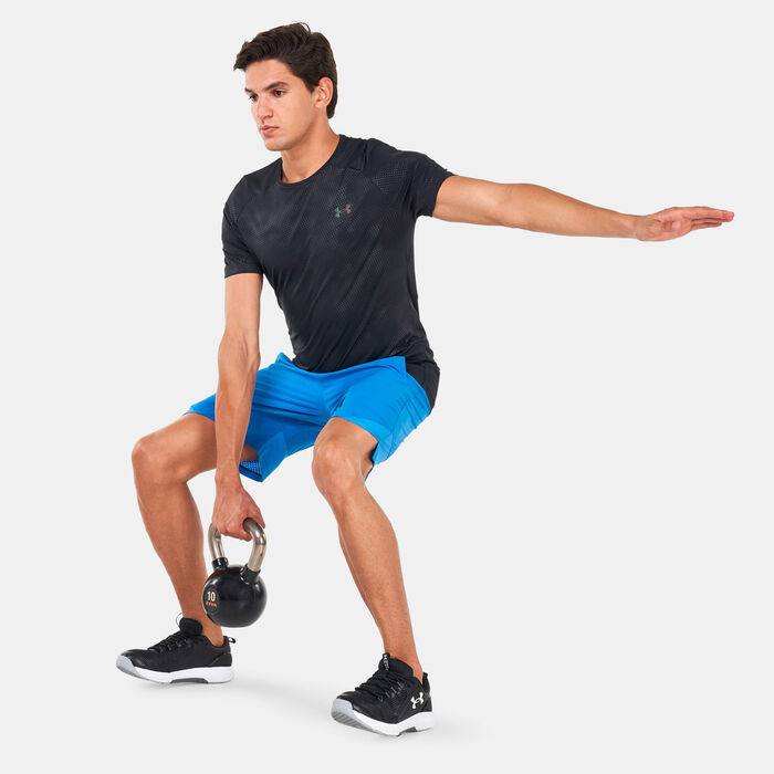 Under Armour Men's UA Vanish Woven Shorts Blue Under Armour Men's UA Vanish Woven Shorts Blue image number 2