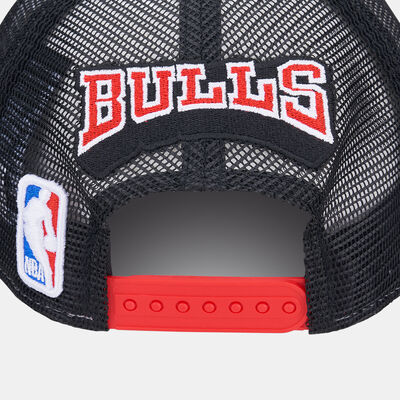 New Era Men's NBA Chicago Bulls Trucker Cap Red