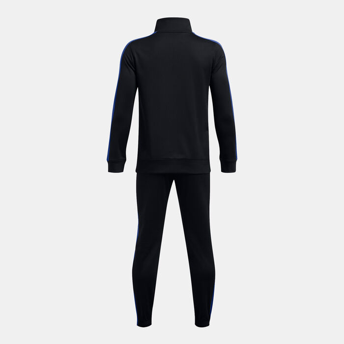Under Armour Kids' UA Knit Tracksuit Black Under Armour Kids' UA Knit Tracksuit Black image number 1