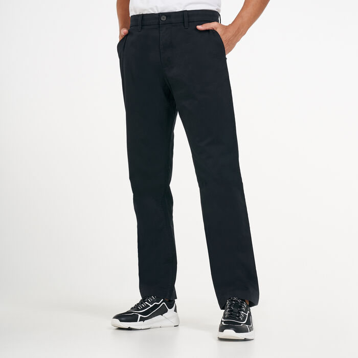 Timberland Men's Squam Lake Straight Stretch Twill Pants Black image number 0