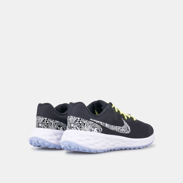 Nike Kids' Revolution 6 NN JP Road Running Shoe (Older Kids) Black Nike Kids' Revolution 6 NN JP Road Running Shoe (Older Kids) Black image number 2