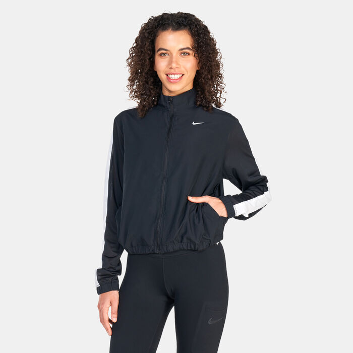 Nike Women's Dri-FIT Swoosh Run Jacket Black Nike Women's Dri-FIT Swoosh Run Jacket Black image number 0