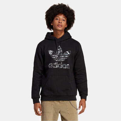 adidas Originals Men's Graphics Camo Infill Hoodie Black