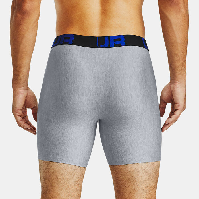 Under Armour Men's UA Tech™ 6 inch Boxerjock® (2 Pack) Blue Under Armour Men's UA Tech™ 6 inch Boxerjock® (2 Pack) Blue image number 2
