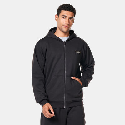 The Giving Movement Men's Lounge Full-Zip Hoodie Black