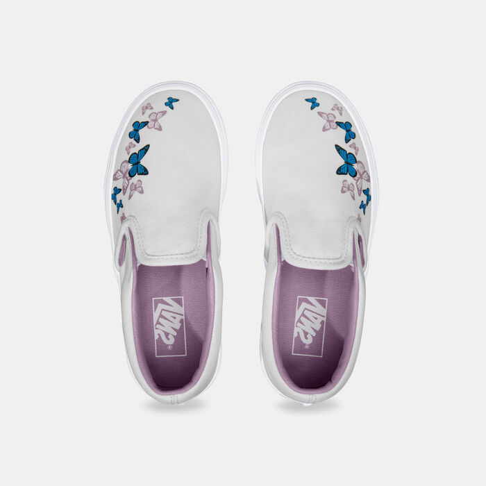 Vans Kids' Classic Slip-On Shoes (Younger Kids) White Vans Kids' Classic Slip-On Shoes (Younger Kids) White image number 3