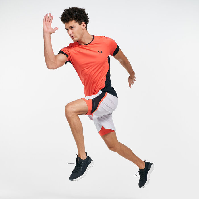 Under Armour Men's UA RUSH™ HeatGear® 2.0 T-Shirt Red Under Armour Men's UA RUSH™ HeatGear® 2.0 T-Shirt Red image number 3