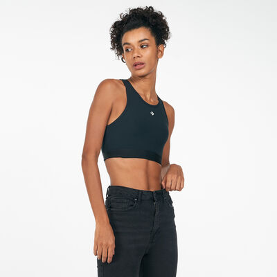 Converse Women's Star Chevron Sports Bra Black