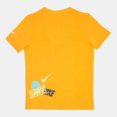 Nike Kids' Hazard Stamp T-Shirt (Younger Kids) Orange
